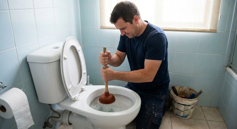 Toilet Augering in Columbus, OH