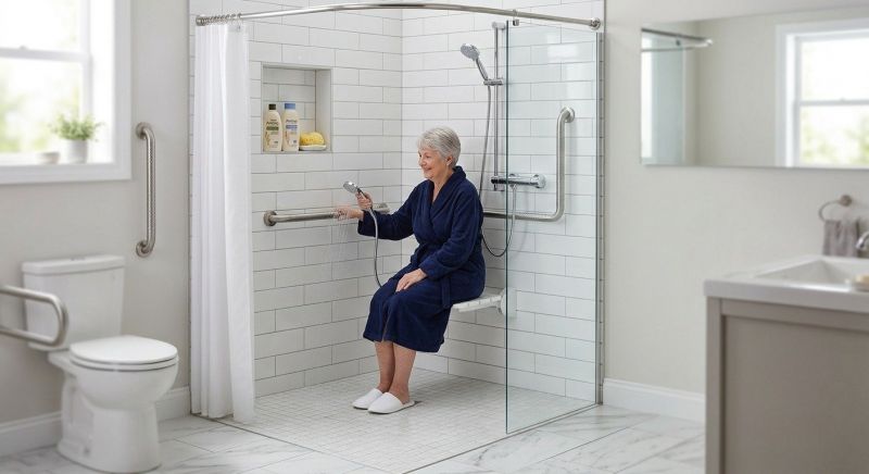 Mobility Shower Installation in Clearwater, FL